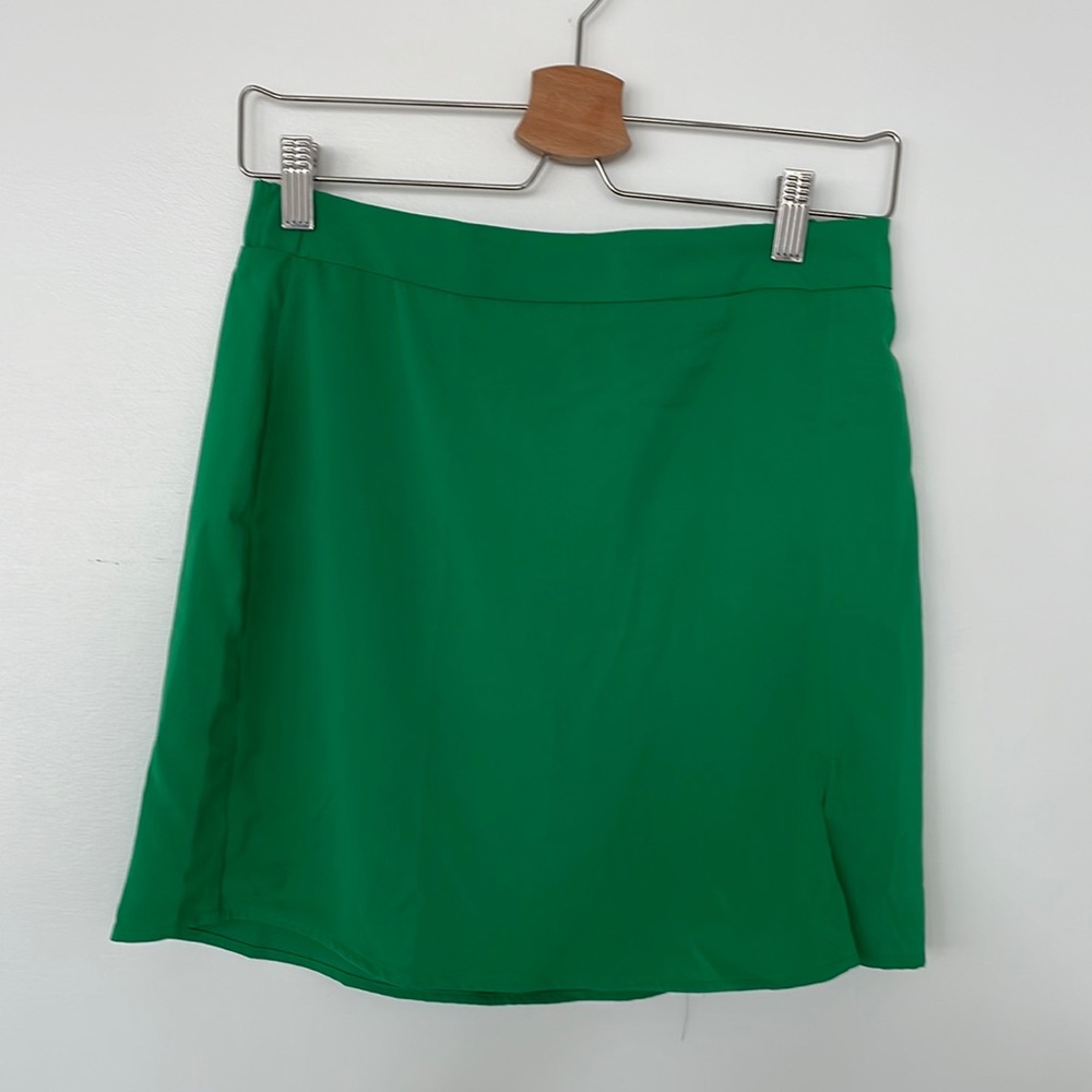 Green Mini Skirt